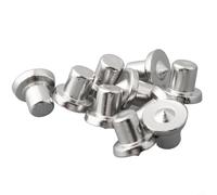 Kit de chevilles centrales en acier, lot de 10 marqueurs de trous en bois | Outils de marquage de trous ronds en bois pour menuiserie - Placeurs de trous d'alésage précis