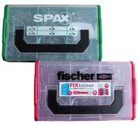 Kit de chevilles et de vis, 913 pièces, marque Fischer Spax