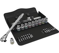 Kit de clés à douille Wera Metal-Knarrensatz 8100 SC, série Zyklop, 28 pièces