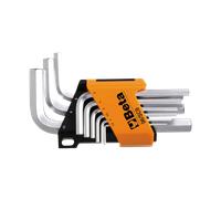 Beta Tools Kit de clés Allen 96/SC9 9 pièces 1,5–10 mm 6 pans coudées