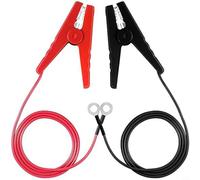 Kit de clôture électrique 91 cm à énergie solaire avec clips pour bétail, mouton, cheval - Conducteur résistant à la rouille pour protection des cultures Paddock