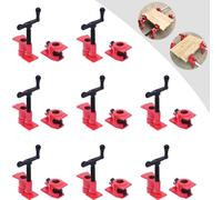 Kit de colliers de serrage pour le collage du bois, 3/4" (26,5 mm), 5 pouces, poids lourd en fer, serrage rapide, avec pied de base