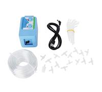 Kit de commande d’irrigation automatique, système d’irrigation goutte-à-goutte, minuterie d’arrosage pour jardin alimentée par USB ou batterie, comprenant une minuterie pour pompe