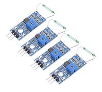 Kit de commutateur magnétique de module de commutateur magnétique de module de capteur de Reed de 4 pcs/ensemble normalement ouvert pour