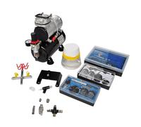 Kit de compresseur d'aérographe avec 3 pistolets