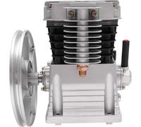 Kit de compresseur d'air de 3,0 chevaux, 2 cylindres, compresseur d'air, pression d'air, compresseur industriel en acier, débit maximal de 420 litres par minute, pression du compresseur : 10 bars