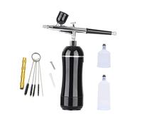 Kit de compresseur recharge sans fil avec pistolet à air double action l'aérographe for l'art modèle peinture artiste maquillage tatouages(BP160 PART 7)