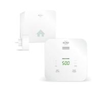 Kit de compteur de CO2 WiFi intelligent ELRO Connects SF500CO2 - Ensemble complet avec moniteur de qualité de l'air connectable et connecteur K2