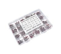 Kit de condensateurs céramiques 2pF-0.1uF, composants électroniques, kit de condensateurs assortis, échantillons de circuits intégrés, bricolage