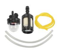 Kit de conduite de carburant Kurihina compatible avec 188-512 pour petit moteur Poulan Craftman Zama Ryobi Homelite Hus-Qvarna Tronçonneuse Souffleur Poire d'amorçage Kit de filtre à carburant