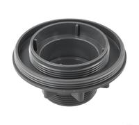 Kit de connecteur fileté gris compatible avec les piscines Intex 26341w 26345w 26375eh 26761eh 28345vm 28952eh 28961eh raccord de tuyau avec écrou et rondelle
