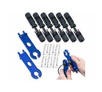 : Kit de connexion 24 pièces avec raccords MC4 pour panneau solaire