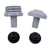 Kit de connexion pour piscine pour Intex avec tuyau de 32 mm de diamètre, connecteur de filtre d'entrée de piscine de 3,2 cm, buse de jet d'entrée de piscine de 3,2 cm (noir)