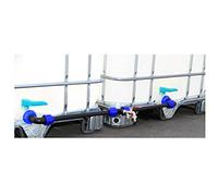 Kit de Connexion pour réservoirs IBC 1000 L Fût réservoirs d'eau de Pluie et bidon pour 2 reservoirs