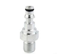 Kit de connexion rapide pour nettoyeur haute pression M14 M22 Adaptateur pour Lavor pour Vax - Ensemble de raccords de tuyau en alliage pour lavage à jet et nettoyage de voiture Argenté (adaptateur