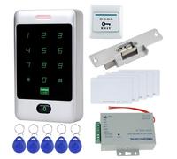 Kit de contrôle d'accès RFID, clavier métallique, 8000 utilisateurs, serrure à pêne dormant normal (NC)