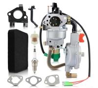 Kit de conversion de carburateur double carburant pour générateurs de 4,5 à | pour Champion, pour Honda, pour Predator: mélange air-carburant réglable, sauvegarde domestique et utilisation extérieure