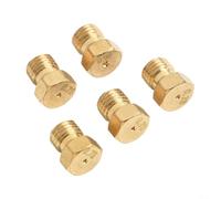 Kit de conversion de gaz naturel pour cuisinière à gaz, buses de rechange en laiton avec filetage M6, en injecteurs de gaz naturel pour pièces de table de cuisson de cuisine