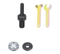 Kit de conversion de perceuse électrique vers meuleuse d'angle, adaptateur d'arbre hexagonal pour coupe, meulage, polissage, compatible avec la plupart des perceuses et clés électriques (A)