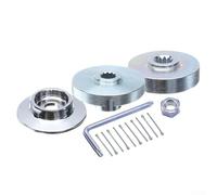 Kit de conversion de tête de débroussailleuse, compatible avec les séries ECHO SRM-225, SRM-266, SRM-280, SRM-2620, brosse facile à installer pour nettoyer l'herbe robuste, ensemble de 15 pièces
