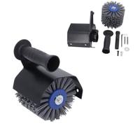 Kit de conversion de tréfilage pour meuleuse d'angle M14 vers polisseuse | Adaptateurs de meuleuse à main, ensemble d'outils de polissage, poignée souple, adaptée à la meuleuse de 125mm, le polissage