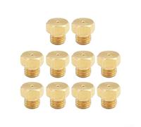 Kit de conversion propane en laiton 10 pièces pour barbecue extérieur (10 | Changement facile du gaz naturel au gaz liquide, utilisation flexible du carburant, idéal pour le démarrage saisonnier