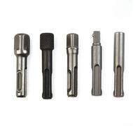 Kit de convertisseur de 5 pièces pour perceuse à percussion SDS Plus vers douilles hexagonales et perceuses sans fil avec design d'engagement hexagonal sécurisé