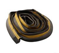Kit de corde de poêle auto-adhésive de 12 mm pour brûleurs à bûches - Fibre céramique résistante à la chaleur - 3 m (2 mètres)