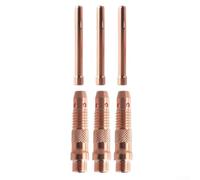 Kit de corps de pince de serrage 1,6 2,4 3,2 mm en cuivre rouge pour torche de soudage TIG WP-17 18 26 Accessoires