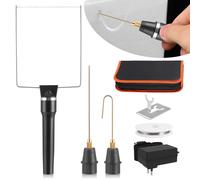 Kit de coupe de polystyrène électrique - Fil chauffant pour polystyrène - Idéal pour les travaux manuels et les sculptures - Outil de découpe - Couleur kaki