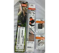 STIHL CUT KIT 7 30050009905, guide-chaîne 30050083409 + 2x 36700000072 chaîne
