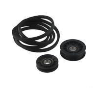 Kit de courroie d'entraînement de poulie de renvoi de rechange GX20286 GX20287 pour tracteur de pelouse L100 LA110 X120 225 cm