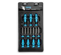 Kit de courroies trapézoïdales, arbre creux de 7 pouces, système métrique, 7 pièces