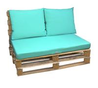 Linxor - Kit de Coussins pour Palette déhoussables - Plusieurs Coloris