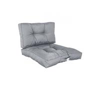 Linxor Coussins de salon de jardin – gris clair