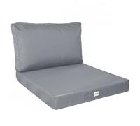 Linxor Kit de coussins pour salon de jardin déhoussables 60 x 60 cm Plusieurs coloris