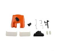 Kit de couvercle de filtre à air pour tronçonneuse avec bouton de verrouillage rotatif pour modèles MS210 Ms230 MS250 023 025 avec leviers d'accélérateur et joints