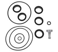 Kit de couvercle de valve de vidange de pompe à sable avec valve de décompression d'air et neuf types de joints toriques pour modèles Intex 11456 25013 11385 11228 11412 11379 11457