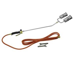 Kit De Couverture, Brûleur À Gaz Dedra 31B024 Double Buse, Diamètre De La Buse 60Mm, Tuyau 5M