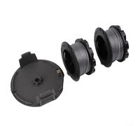 Kit de couverture de bobine de débroussailleuse à alimentation automatique compatible avec les modèles Grasscut 18 18-26 18-260 18-260 - Pièces de rechange pour ligne de coupe pré-enroulée de 6 m