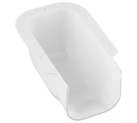 Kit de couverture de ligne décorative en PVC de qualité professionnelle résistant aux intempéries, coudes, raccords et extrémités pour cacher les tuyaux de climatiseur, finition blanche pour intérieur