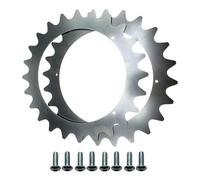 Kit de crampons antidérapants pour robot Yuka 1500 2000 | Ces pointes de roue en acier inoxydable améliorent la traction et le glissement sur l'herbe humide et les terrains de jardin