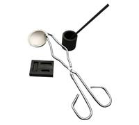 Kit de Creuset Creuset Graphite Moule À Lingot Agitateur Pinces Coupe | Kit de Fusion des Métaux Pour Bijoutiers Amateurs, Artisans, DIY, Ateliers à Domicile,