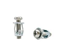 Kit de cric à rivets en zinc et acier inoxydable 304 | Filetage M4-M8 16-21 mm : montage for fixations murales creuses(Flat Head,M6x20 (10Pcs))