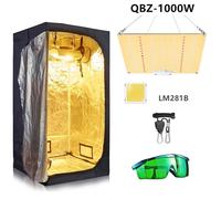 Kit de culture en intérieur - Serre de culture - Lampe de croissance LED - Ensemble complet - 60 x 60 x 140 cm - 6 V courant continu - Non dimmable