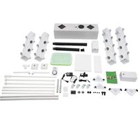 Kit de culture hydroponique, conception verticale, rendement élevé, BLANC