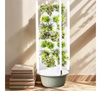 Kit de culture hydroponique - Jardin d'intérieur intelligent avec lumière LED, système de jardin vertical à 5 couches pour herbes, fruits et légumes, avec pompe hydratante