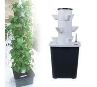 Kit de culture hydroponique pour plantes d'intérieur sans sol pour culture d'herbes et de légumes peu encombrants, système de jardin vertical