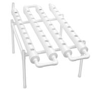 Kit de culture hydroponique - Système de culture verticale NFT - 36 emplacements pour plantes - 4 tuyaux - Culture hors-sol - PVC-U - Blanc