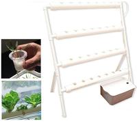 Kit de culture hydroponique Système hydroponique 36 trous Fruits individuels PVC Culture de l'eau Tuyau hydroponique Home Earthless Plant Growing System Culture hydroponique Jardin Plantes Croissance